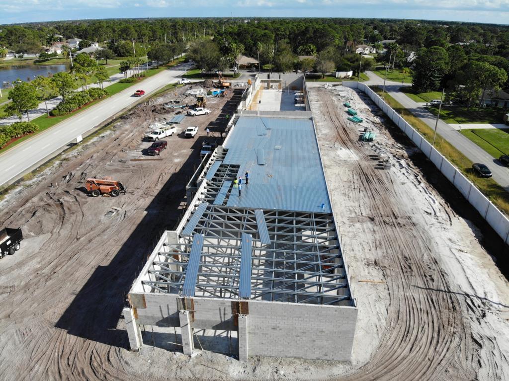 Design-Build of metal trusses for commercial project